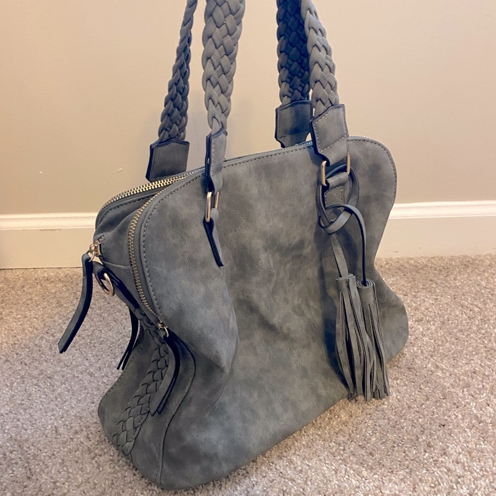 Sage green purse